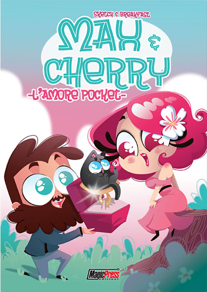 cover fumetto "Max & Cherry - L'amore pocket"